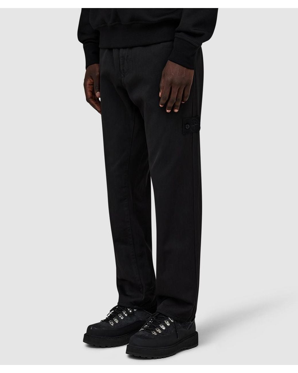 Stone Island Black Ghost Regular Fit Chino Pant for men