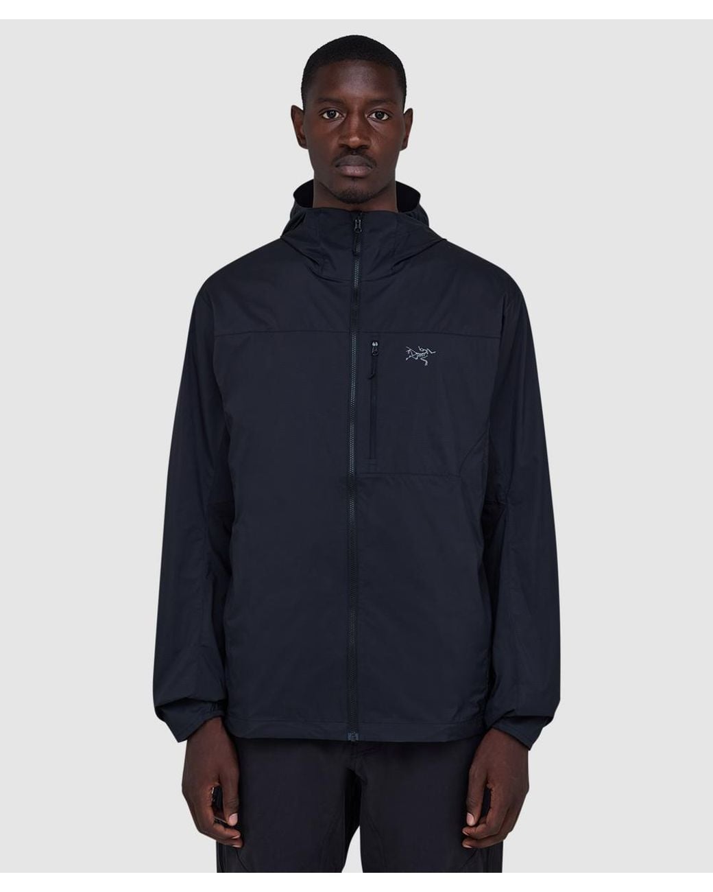 Arc'teryx Black Squamish Hooded Jacket for men