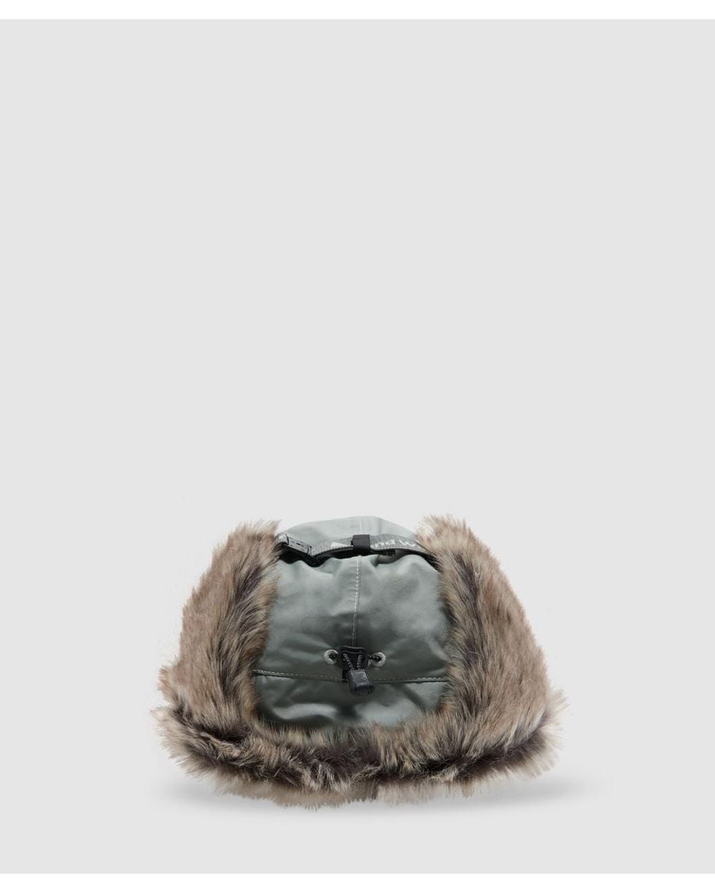 And Wander Gray Rainproof Ear Flap Cap