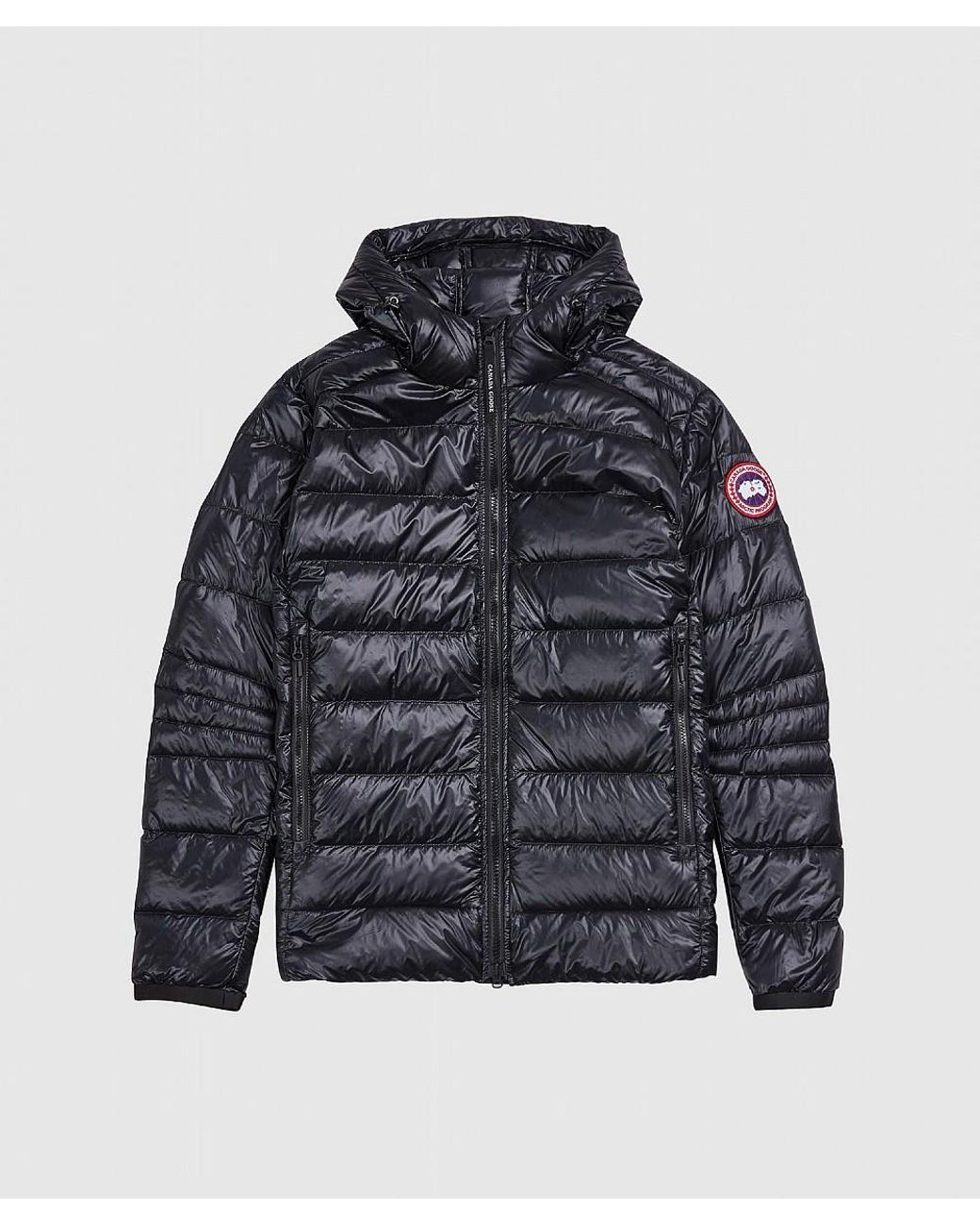 Canada Goose Goose Crofton Down Hoody in Black for Men - Lyst