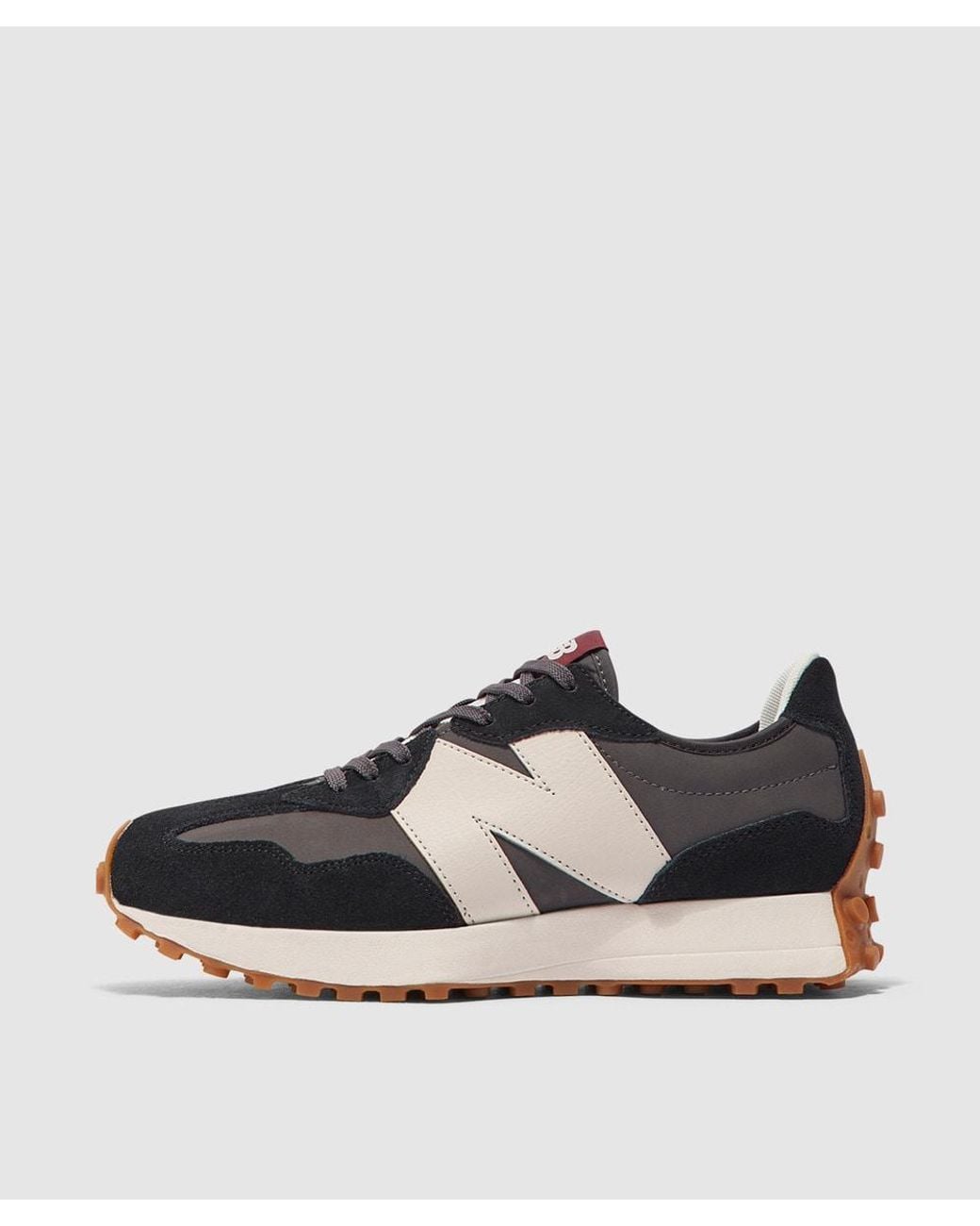 New Balance Brown 327 Sneaker /Gum for men