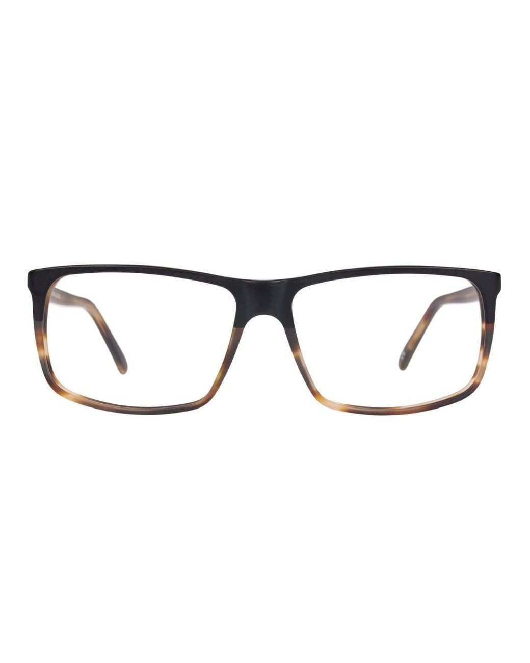 Andy Wolf Black Brown Acetate Glasses (frames) for men