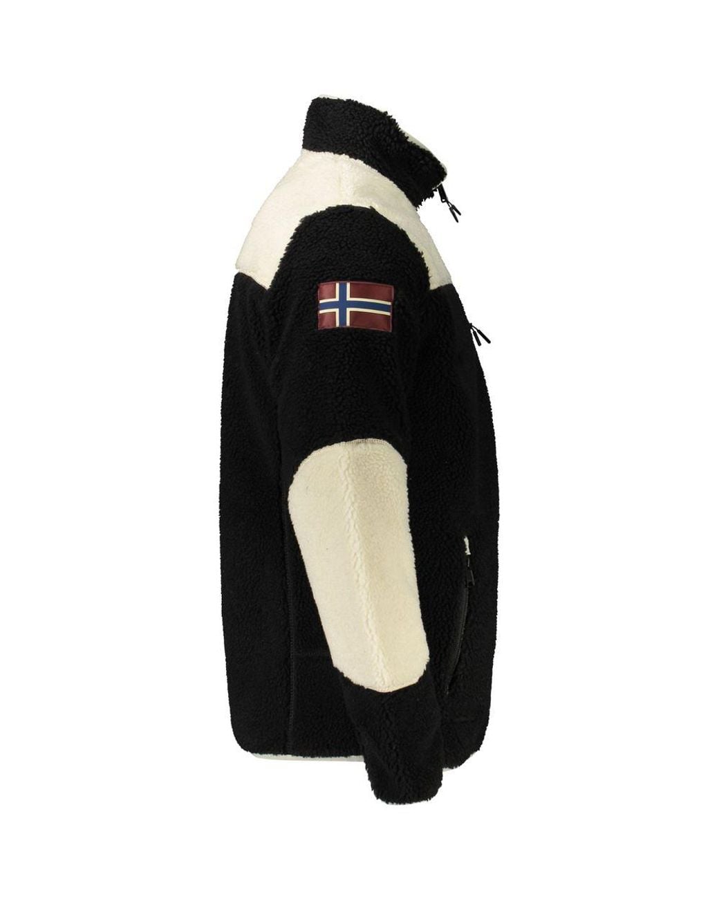 Napapijri Black Polyamide Jacket for men