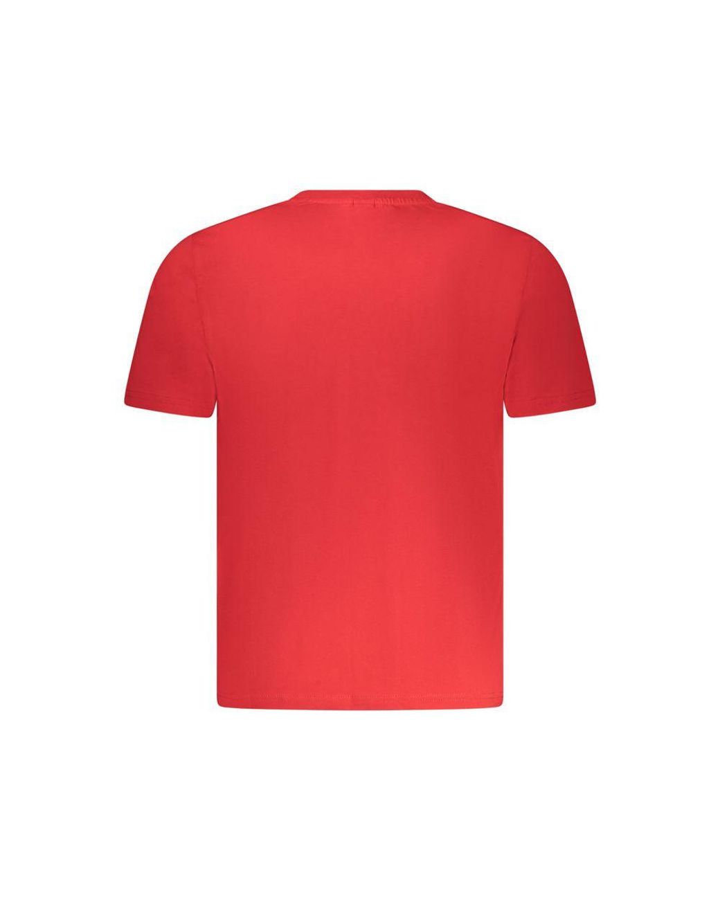 North Sails Red Cotton T-Shirt" for men