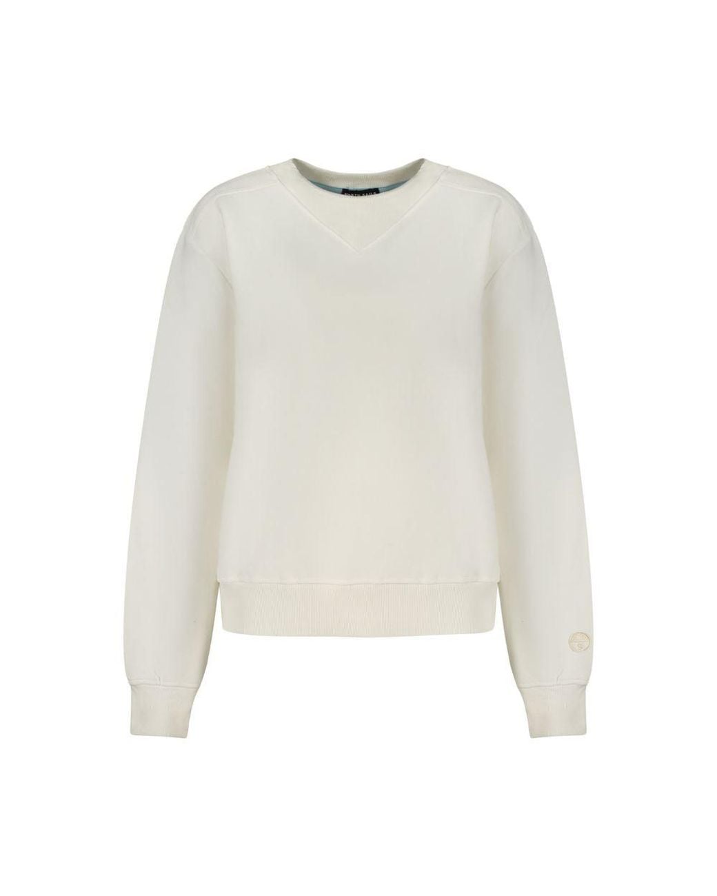 North Sails White Bianco Cotton Sweatshirt