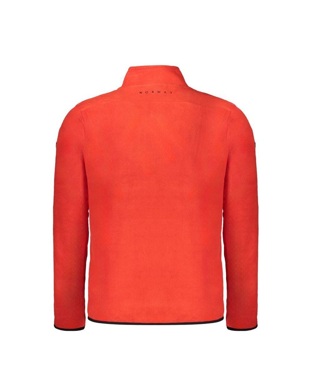 Norway 1963 Red Polyester Sweater for men