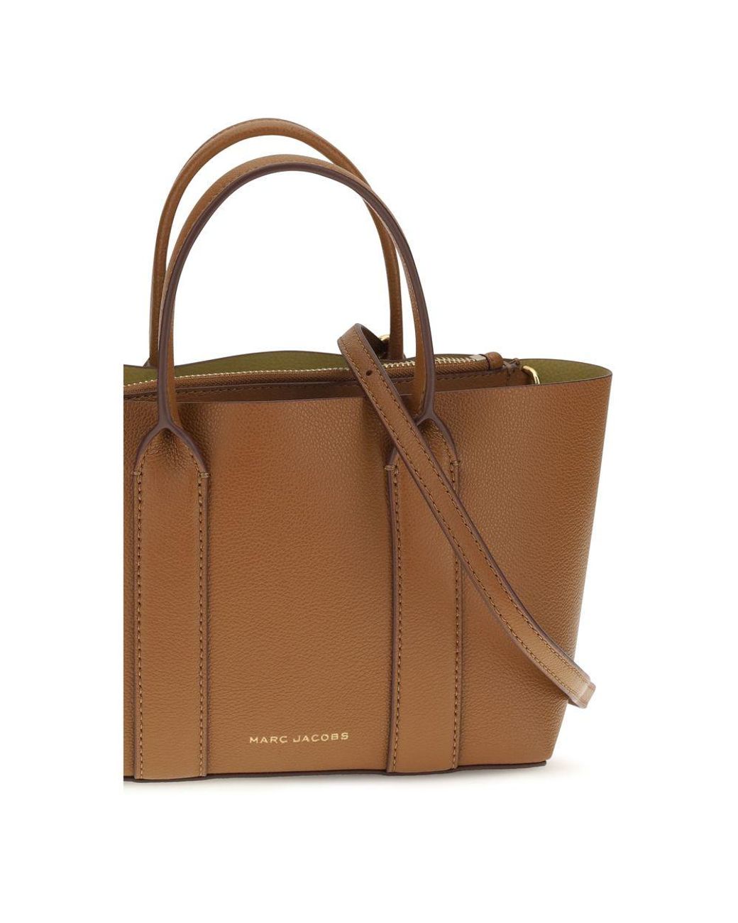 Marc Jacobs Brown Calf Leather Bos Taurus Shoulder Bag