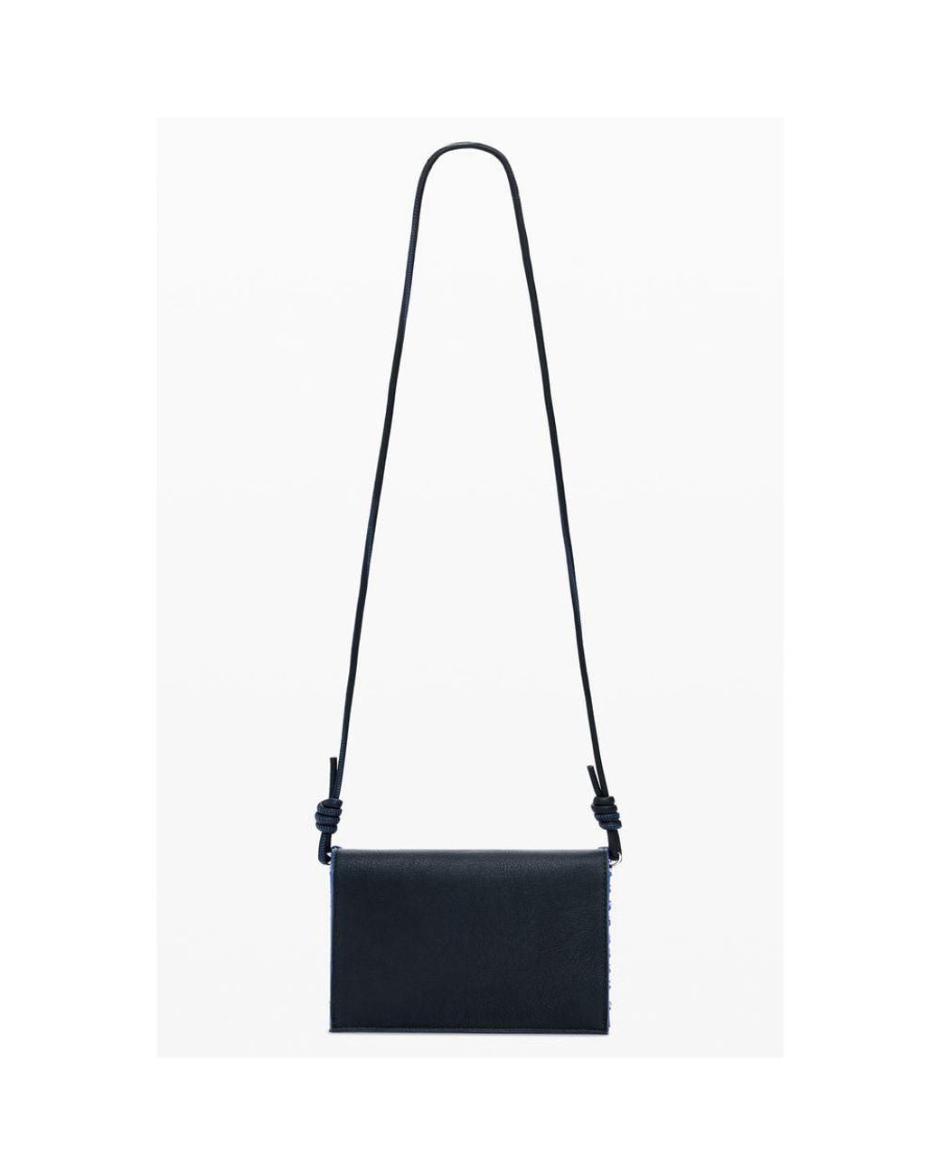 Desigual Blue Nero Poliuretano Wallet
