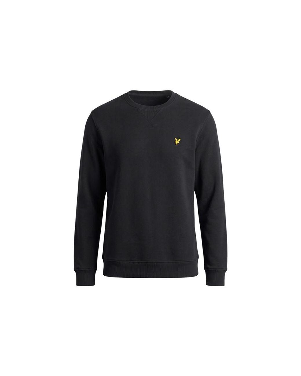 Lyle & Scott Black Cotton Sweatshirt for men