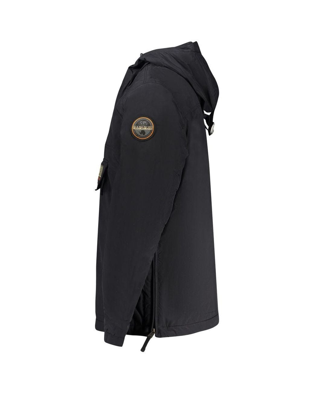 Napapijri Black Nero Poliammide Jacket for men