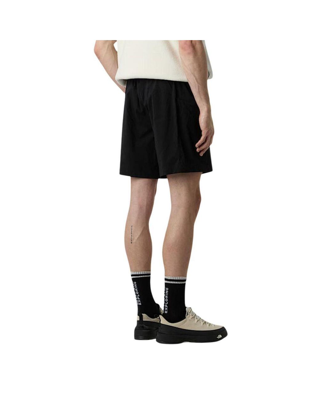 The North Face Black Recycled Polyester Bermuda Shorts for men