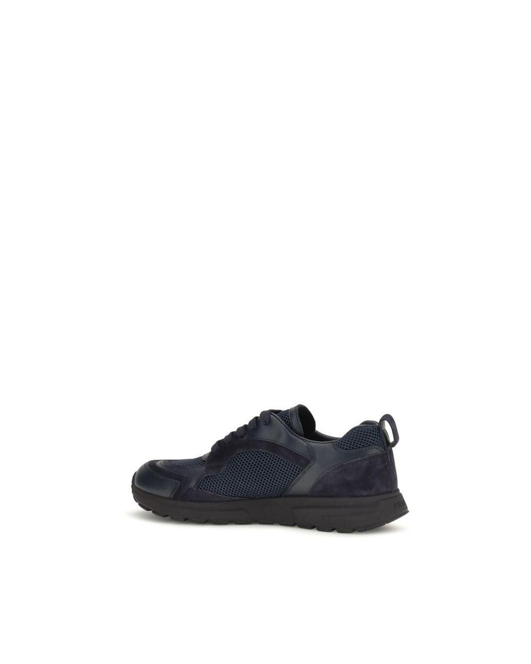 Prada Blue Fabric Athletic Sneakers for men