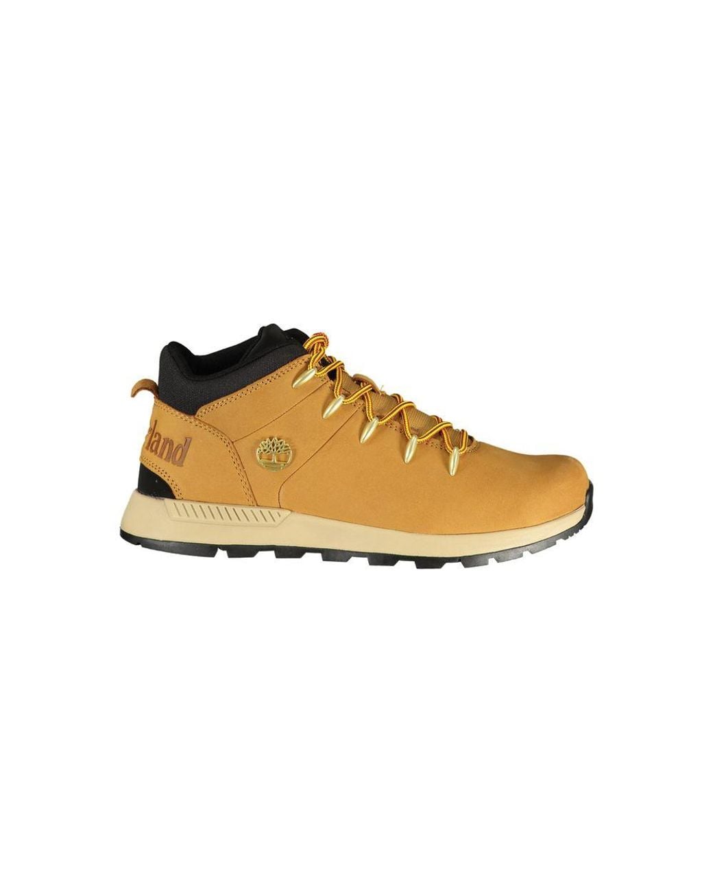 Timberland Brown Yellow Leather 's Sneaker