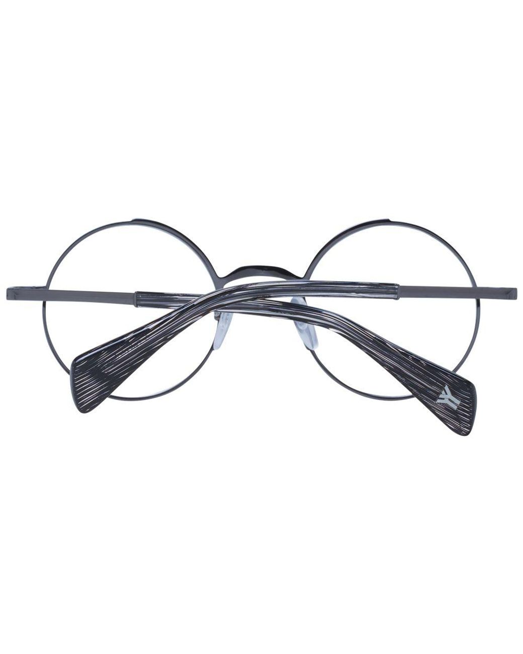 Yohji Yamamoto Metallic Gray Metal Glasses (frames)