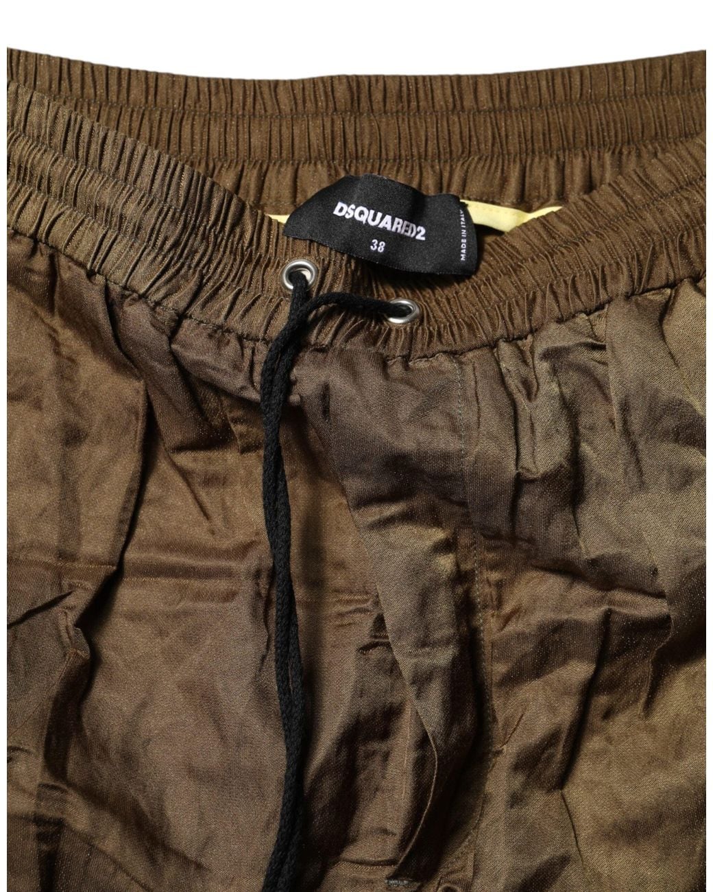 DSquared² Green Slim-Fit Trousers