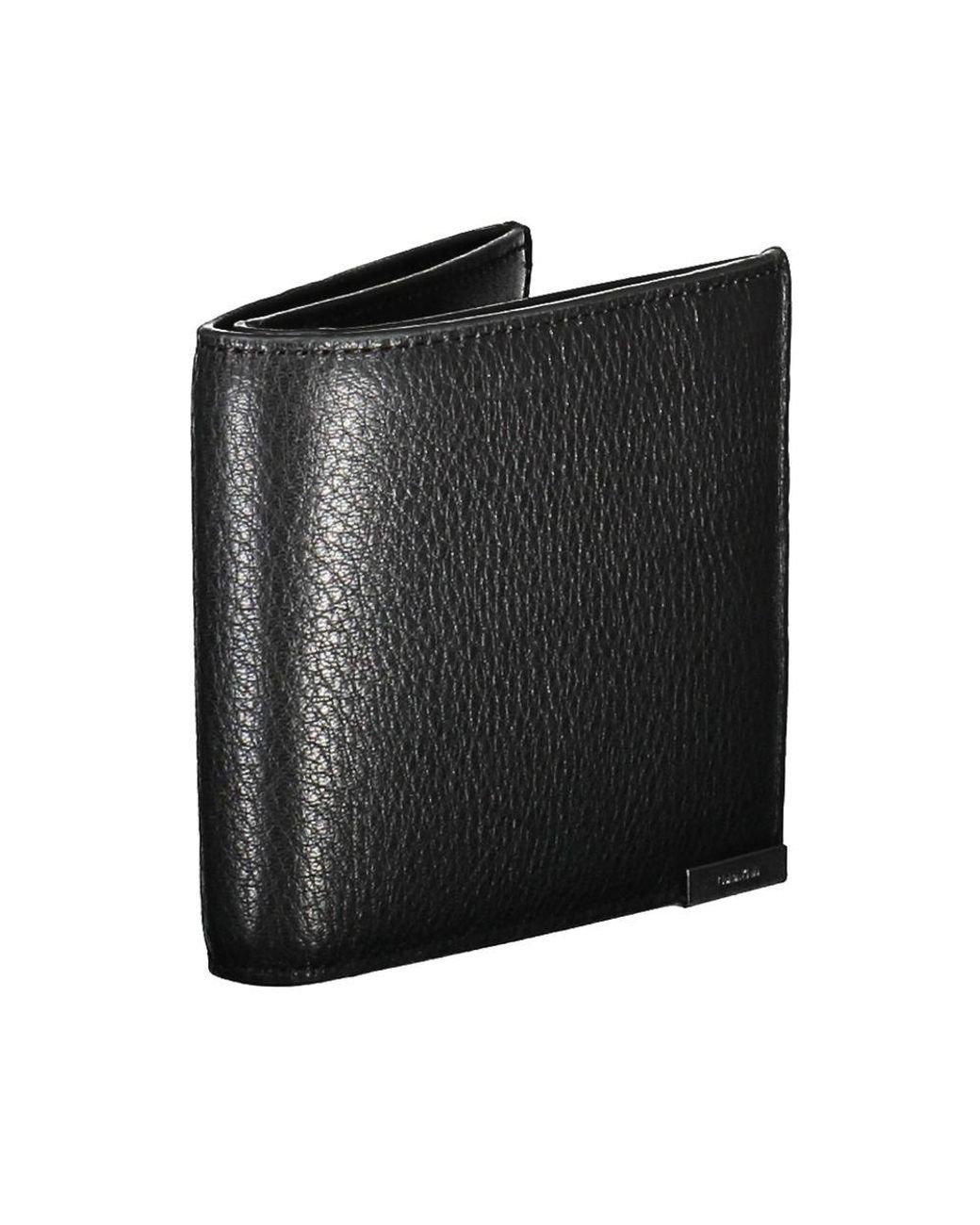 Calvin Klein Black Leather Wallet for men