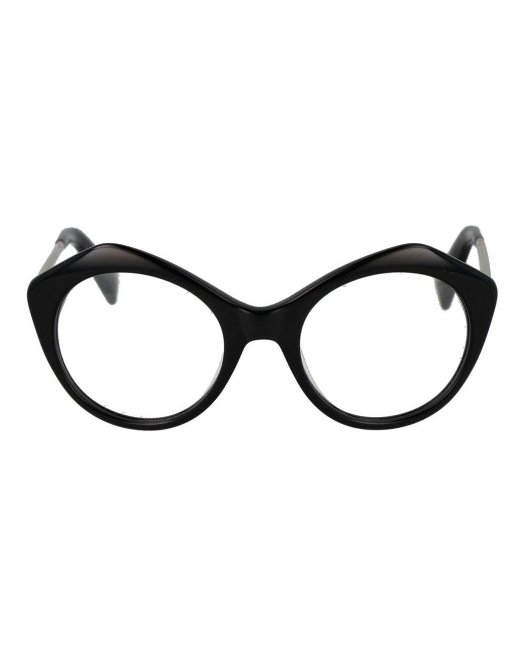 Yohji Yamamoto Black Acetate Glasses (frames) for men