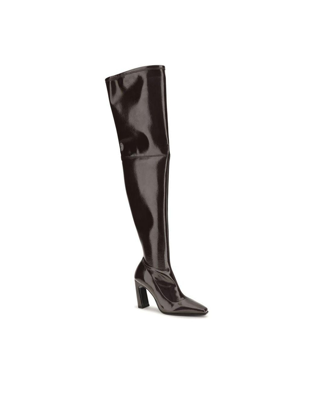 Stuart Weitzman Black Brown Rayon Over The Knee