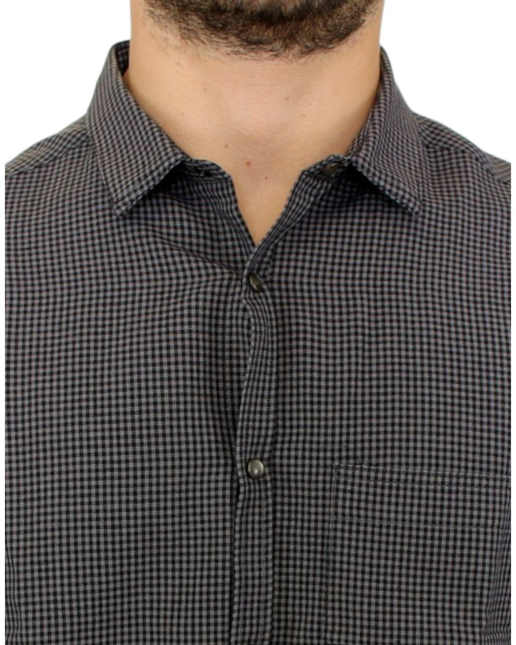 CoSTUME NATIONAL Gray Linen Casual Shirt for men