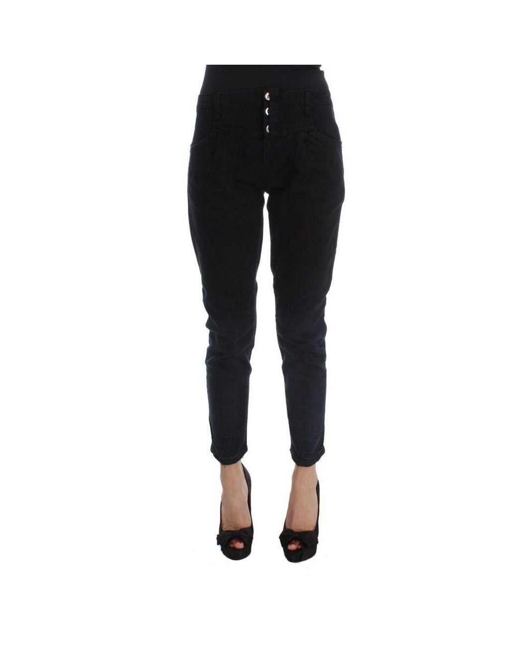 CoSTUME NATIONAL Black Jeans & Pant
