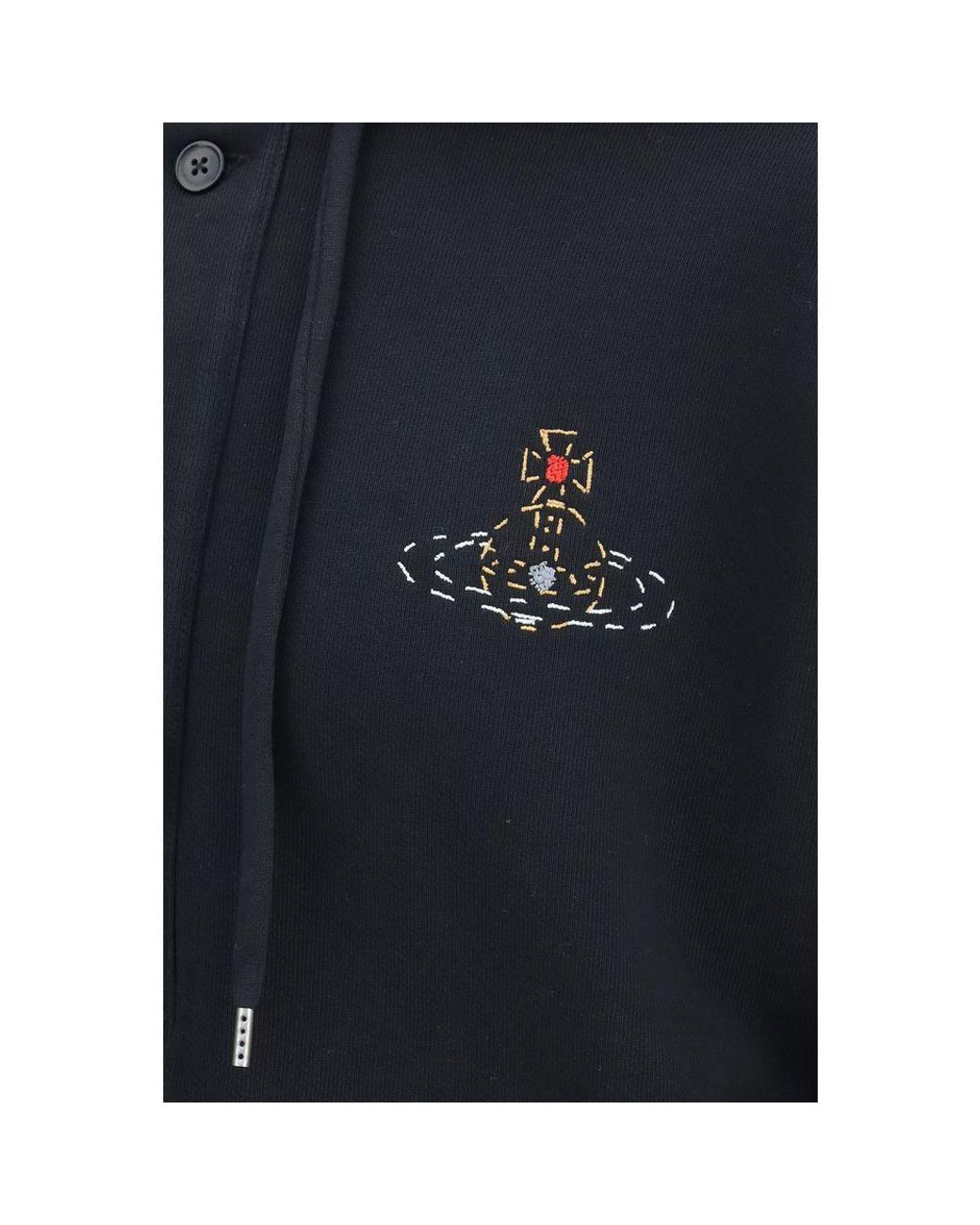 Vivienne Westwood Blue Cotton Sweatshirt for men