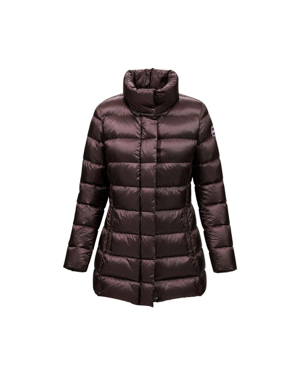 Colmar Brown Polyamide Full-Length Jacket