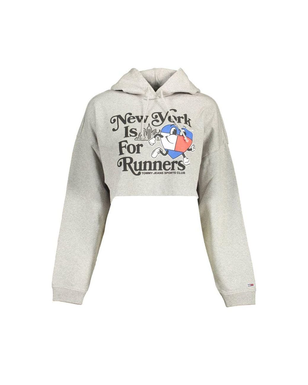 Tommy Hilfiger Gray Cotton Sweatshirt