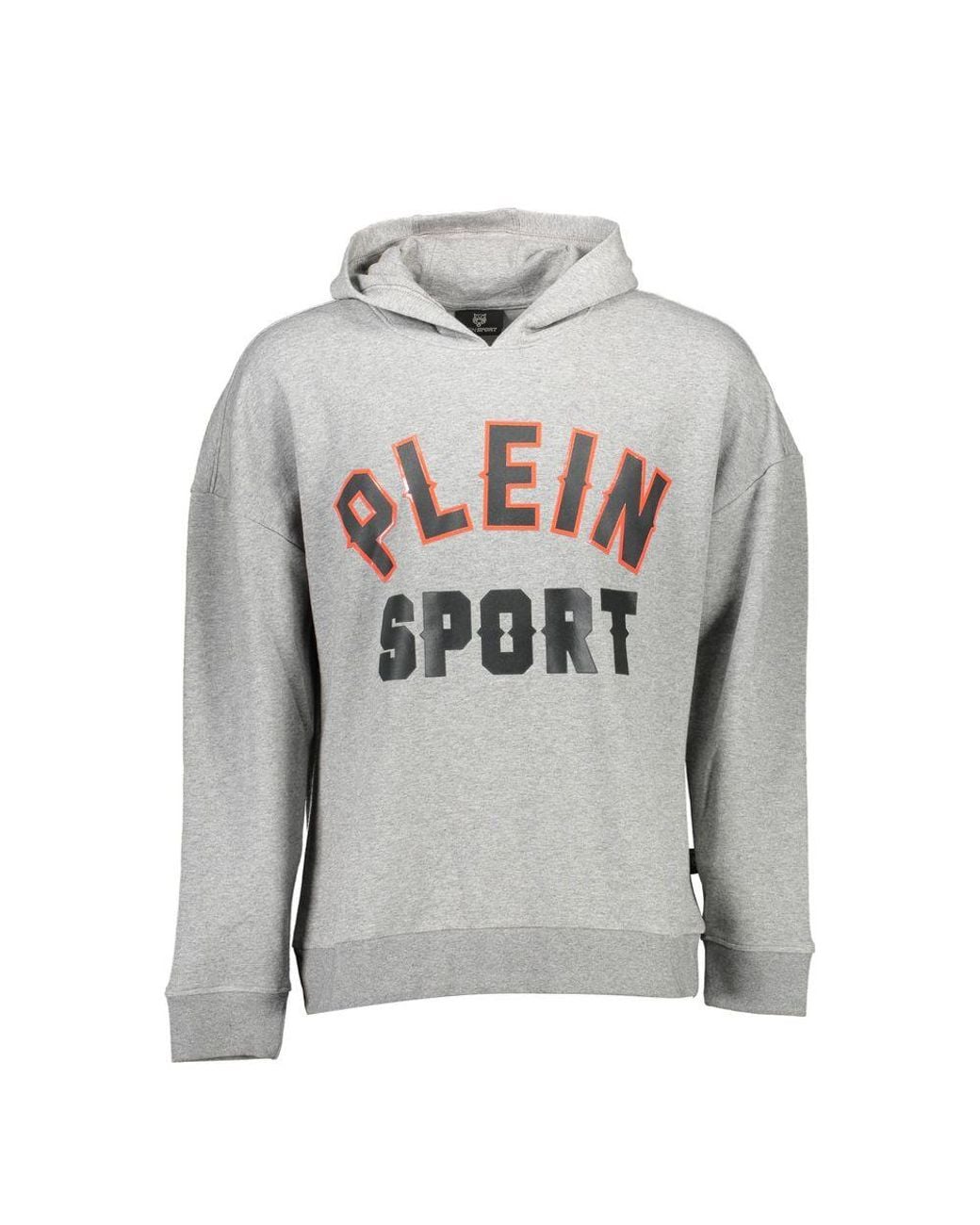 Philipp Plein Gray Cotton Sweatshirt for men