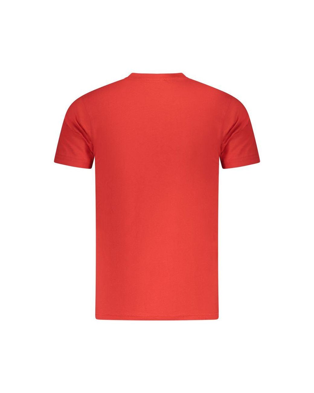 Roberto Cavalli Red Cotton T-Shirt for men