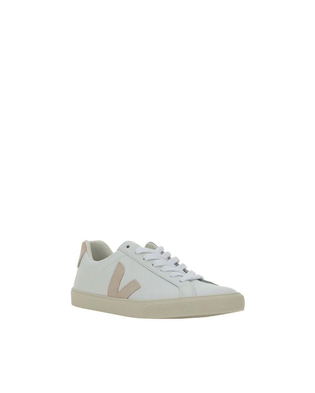 Veja Multicolor White Calf Leather Bos Taurus Low Top Sneakers