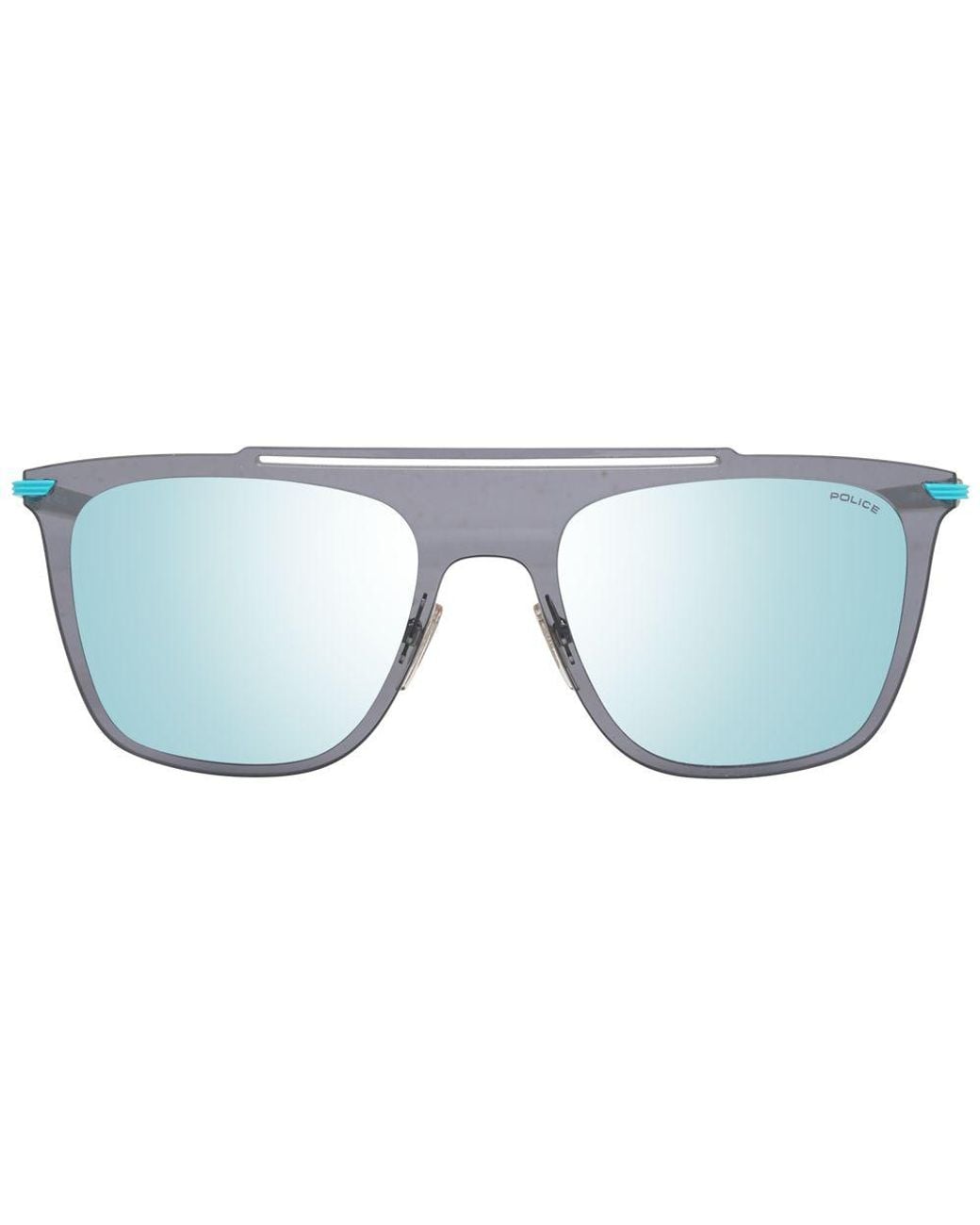 Police Blue Metal & Plastic Sunglasses for men
