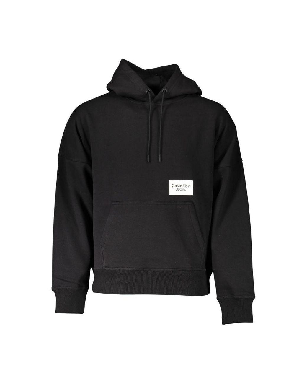 Calvin Klein Black Cotton Sweatshirt for men