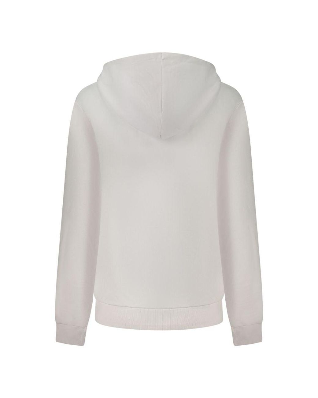 Fila Gray White Cotton Sweatshirt
