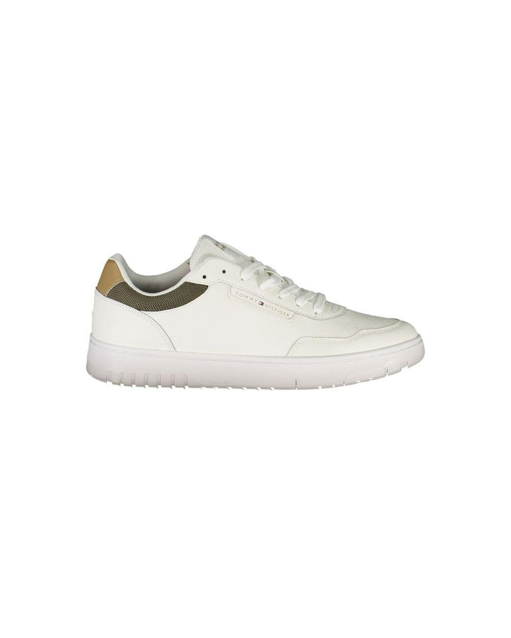 Tommy Hilfiger White Leather Sneaker for men