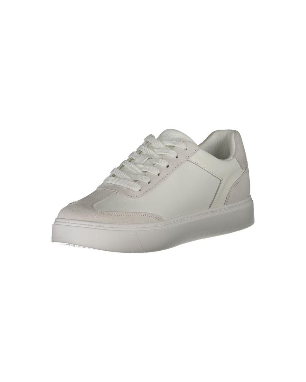 Calvin Klein White Leather Sneaker for men
