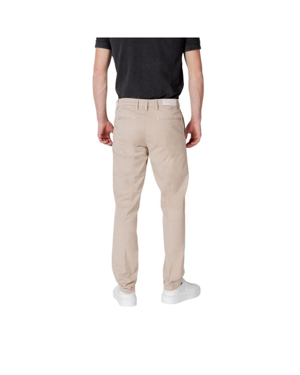 Replay Multicolor Beige Cotton Jeans & Pant for men