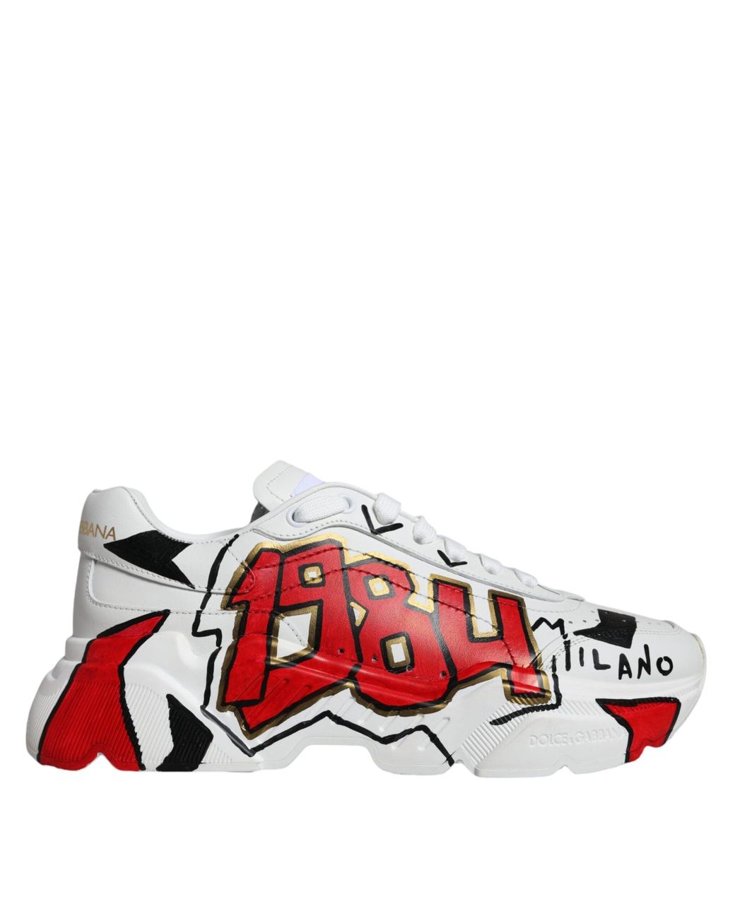 dolce and gabbana hand painted shoes