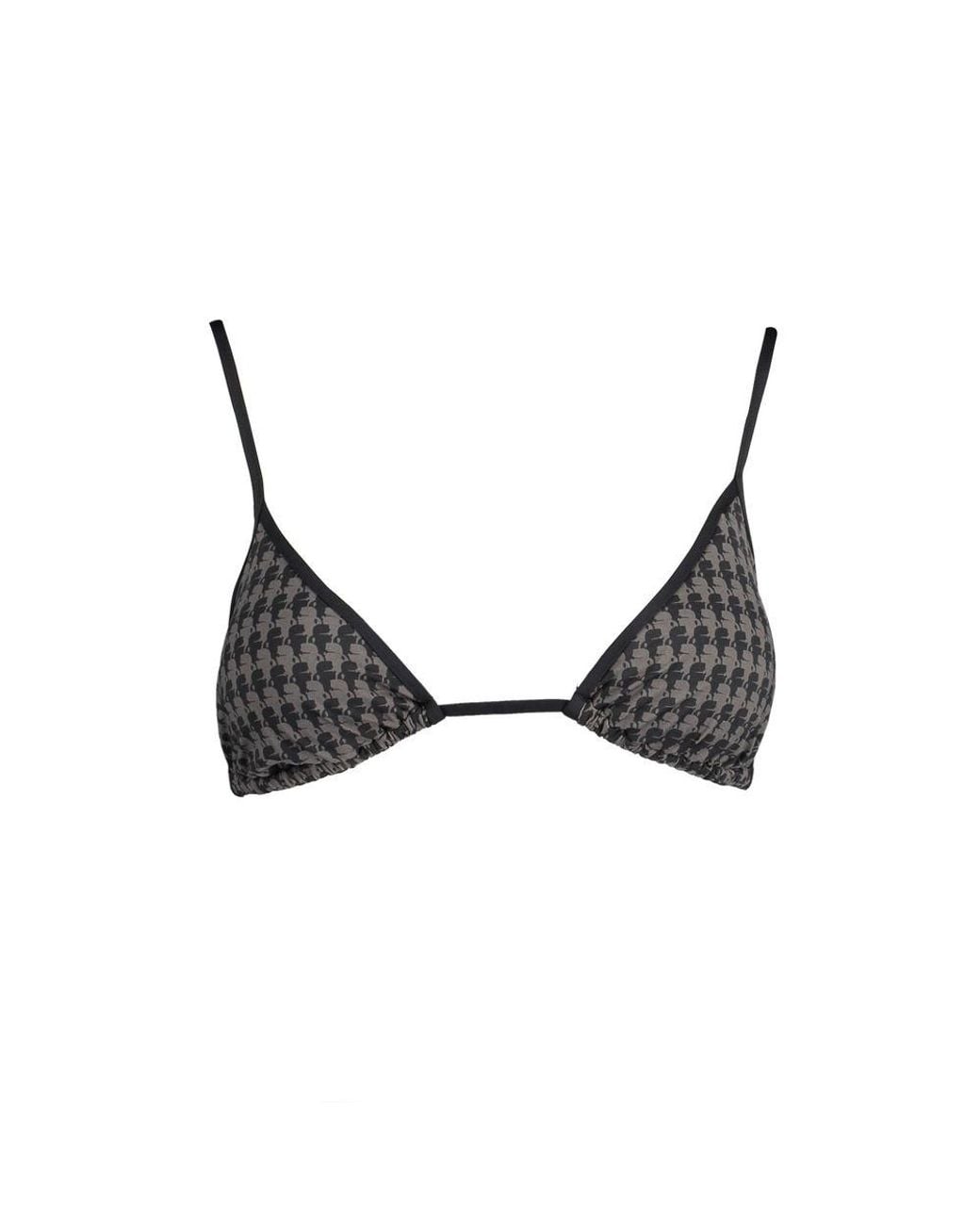 Karl Lagerfeld Black Polyamide Swimsuit