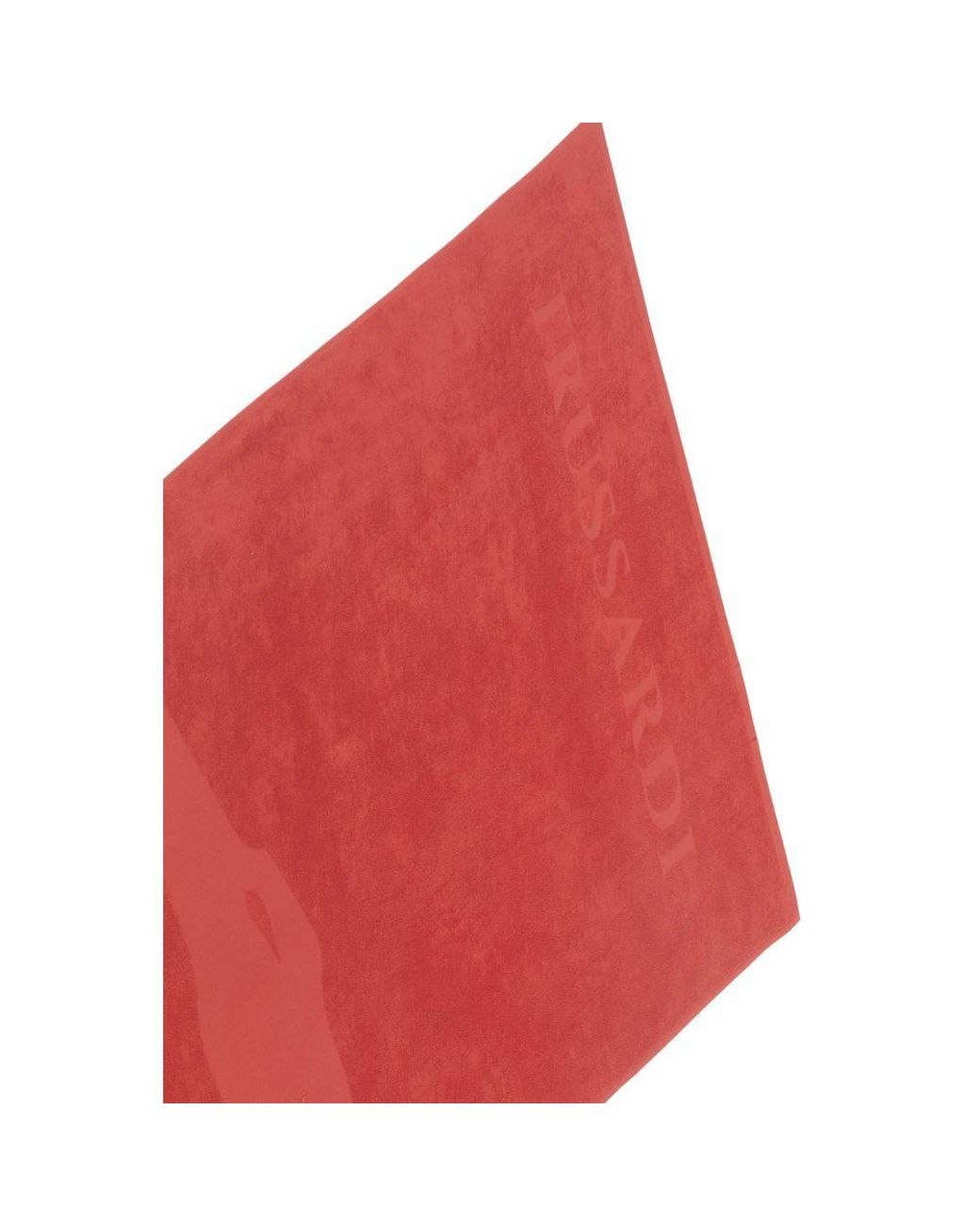 Trussardi Beachwear Red Cotton Other for men