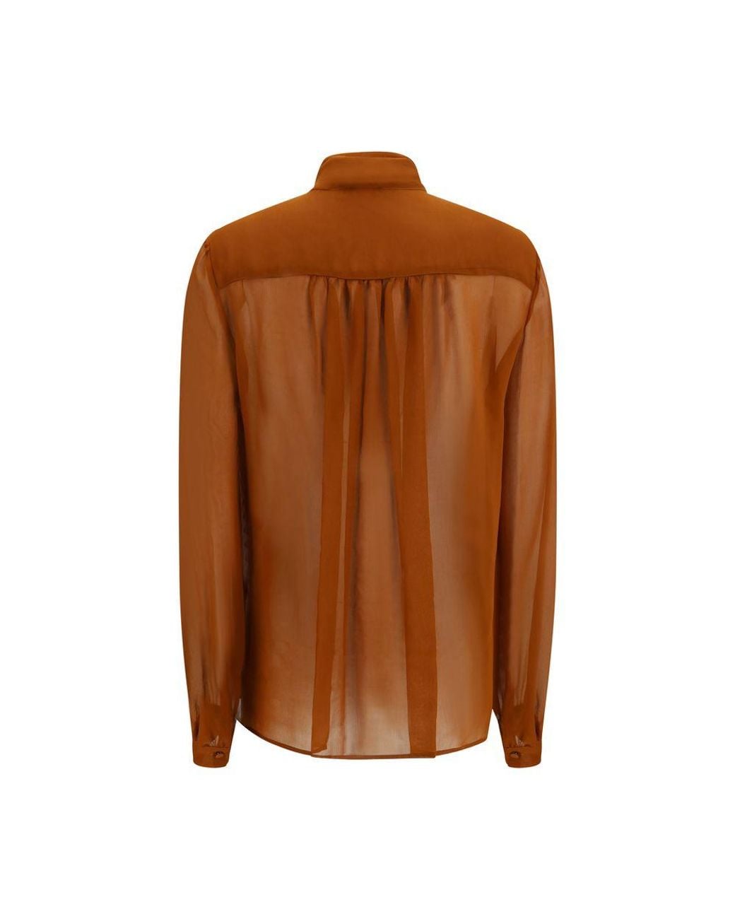 Lardini Brown Viscose Blouse
