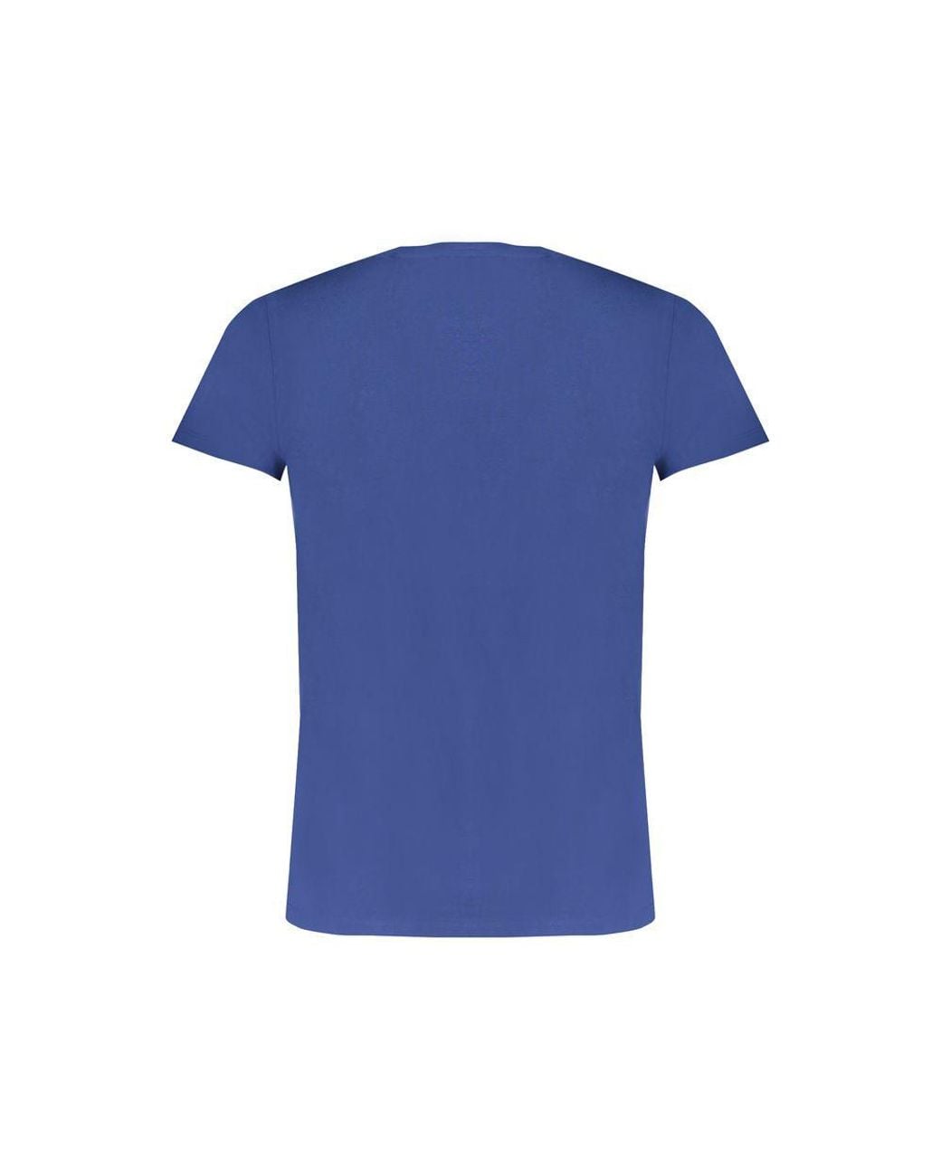 Trussardi Blue Cotton T-Shirt for men