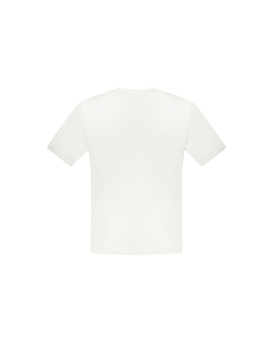 North Sails White Cotton T-Shirt for men