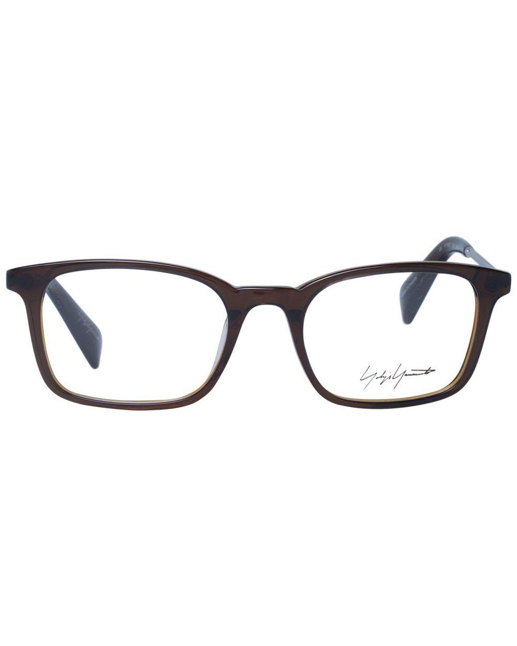 Yohji Yamamoto Brown Acetate Glasses (frames)
