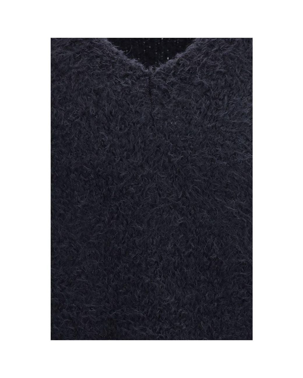 Dolce & Gabbana Blue Marabou Sweatshirt for men