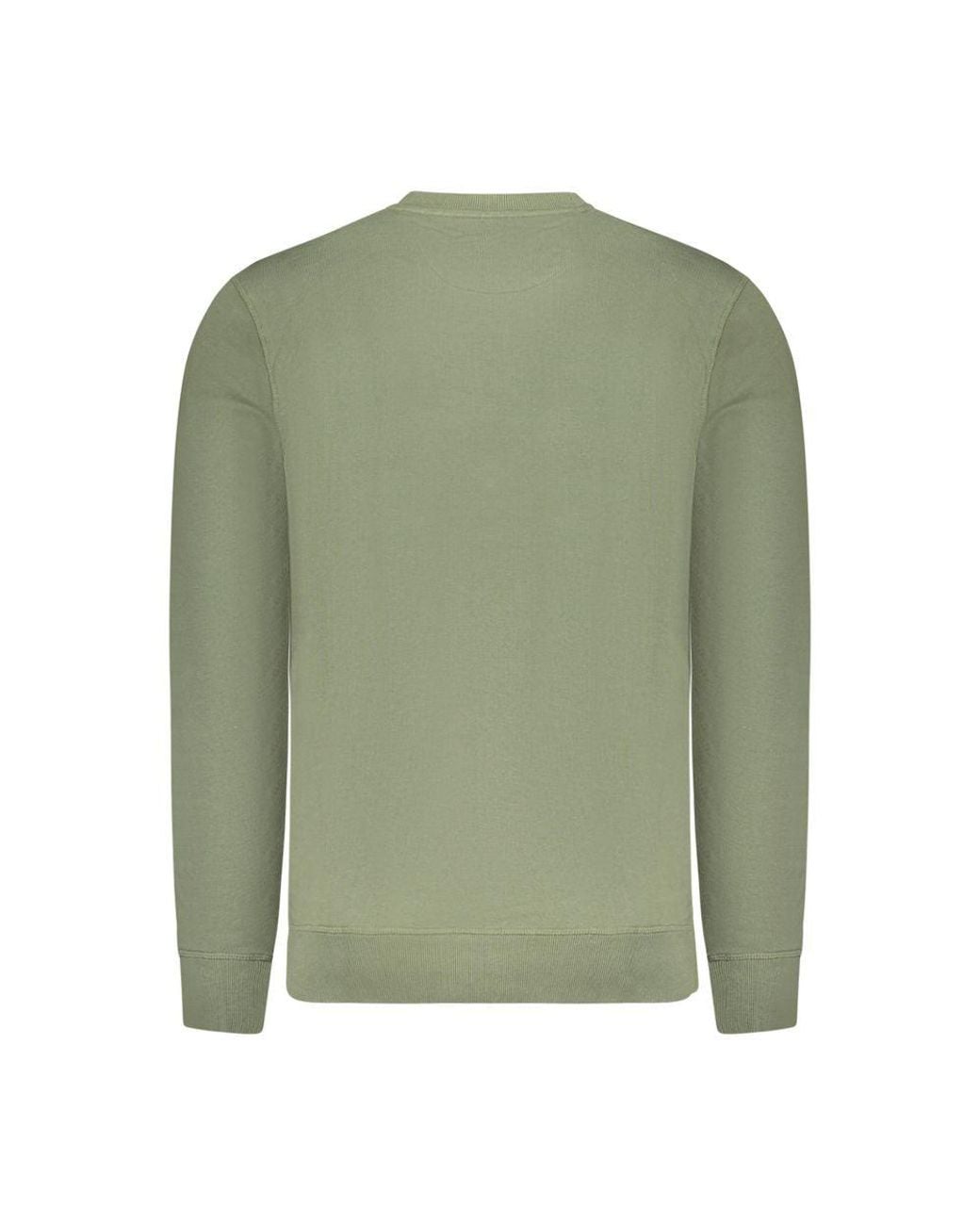 North Sails Green Verde Cotton Men's Sweatshirt for men
