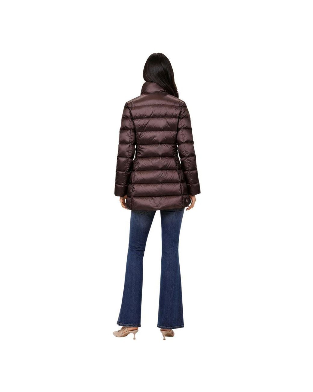 Colmar Brown Polyamide Full-Length Jacket