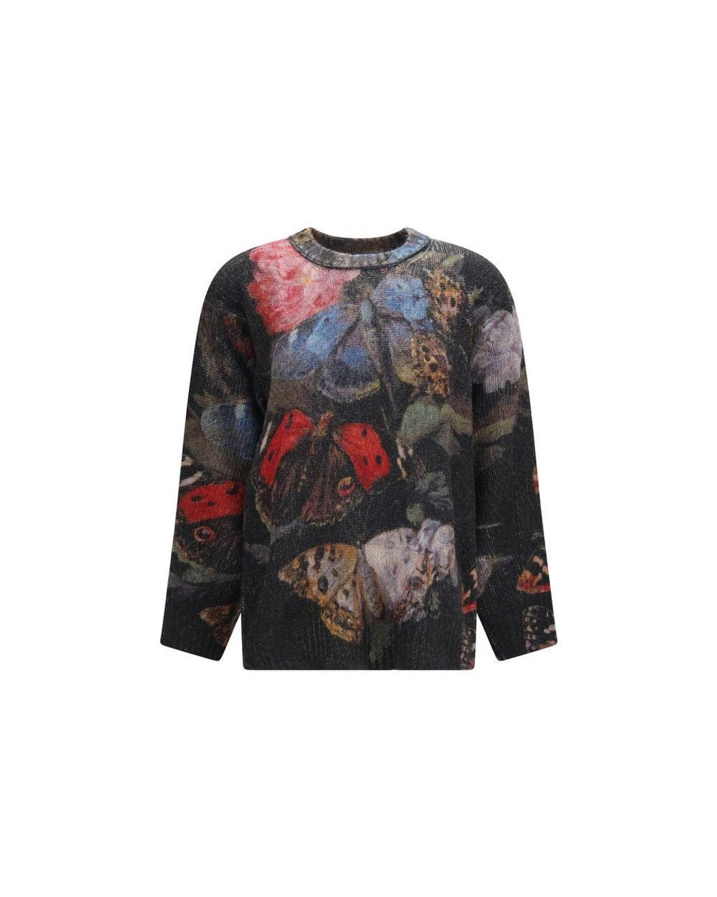 R13 Black Cashmere Sweatshirt