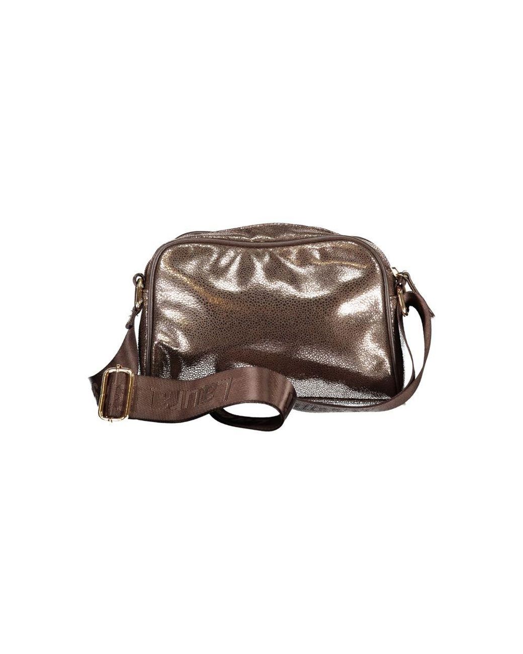 Laura Biagiotti Brown Bronzo Polyester Handbag