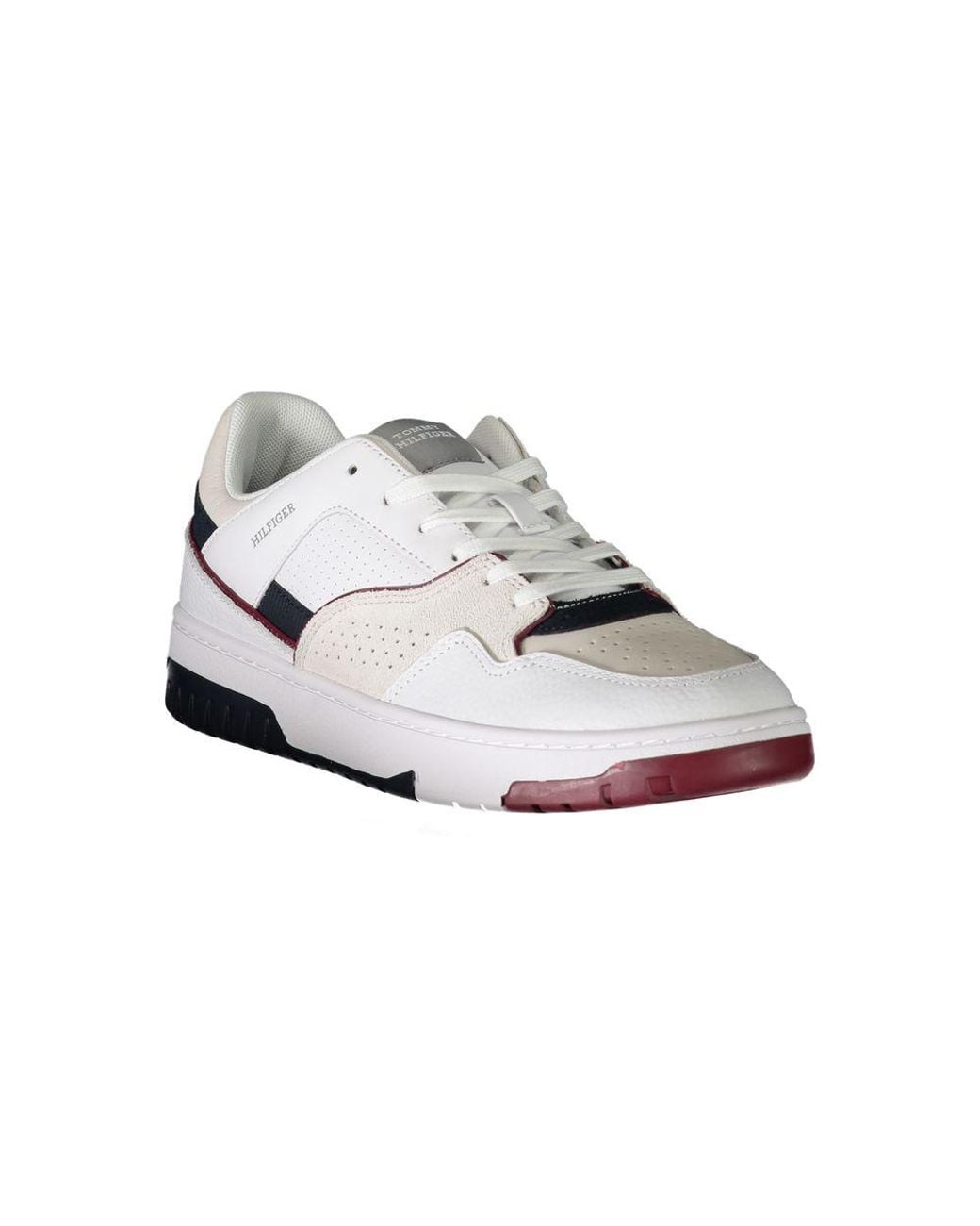 Tommy Hilfiger White Polyethylene Sneaker for men