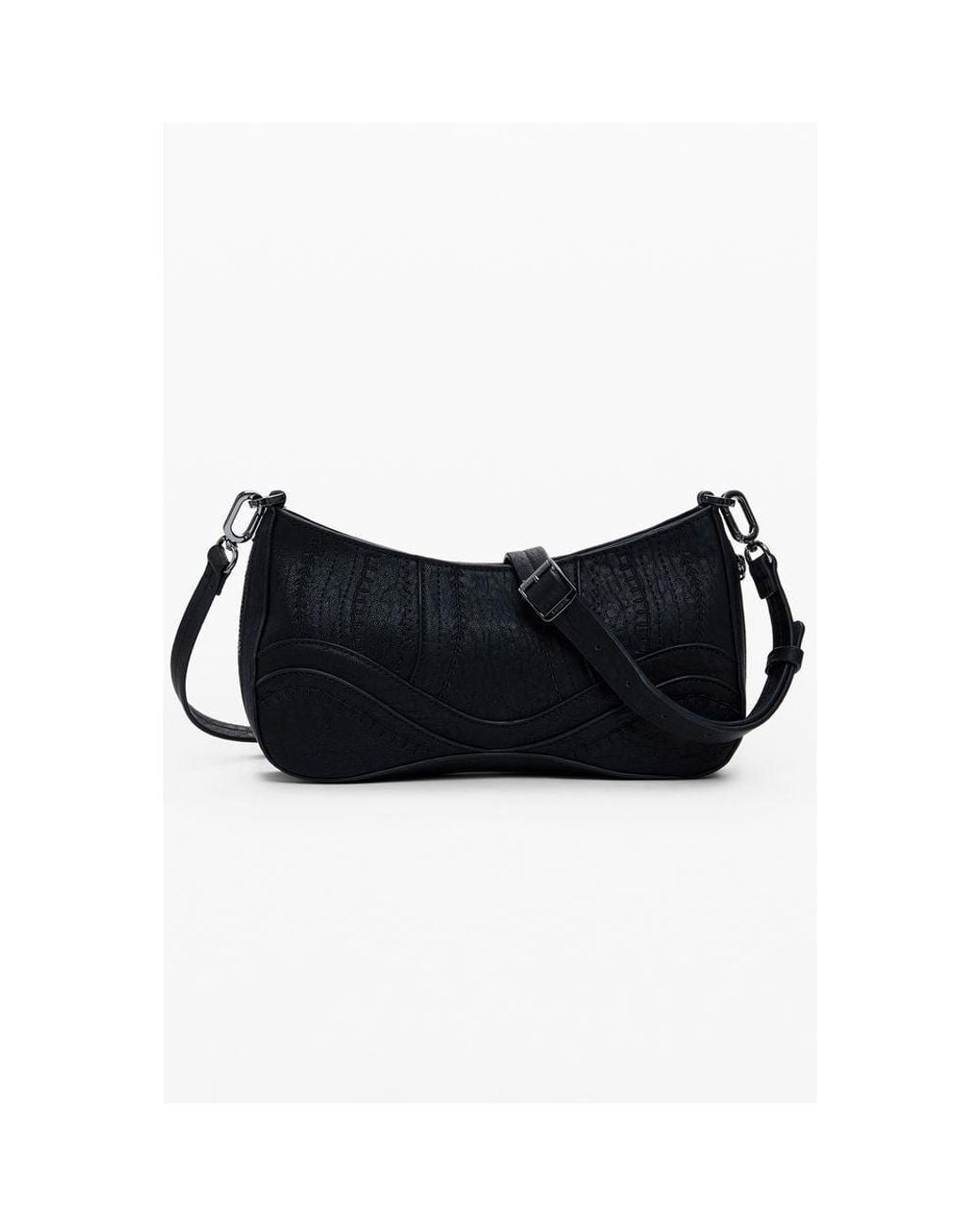 Desigual Black Polyurethane Handbag